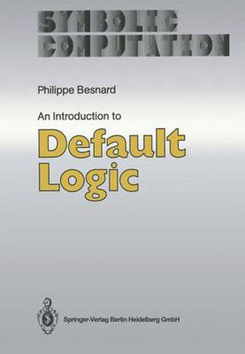 Cover image for An Introduction to Default Logic