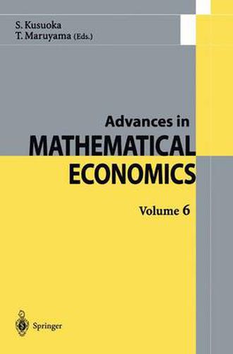 Cover image for Advances in Mathematical Economics