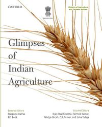 Cover image for Glimpses of Indian Agriculture