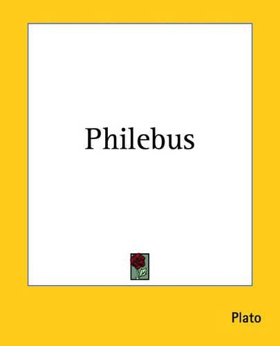 Cover image for Philebus