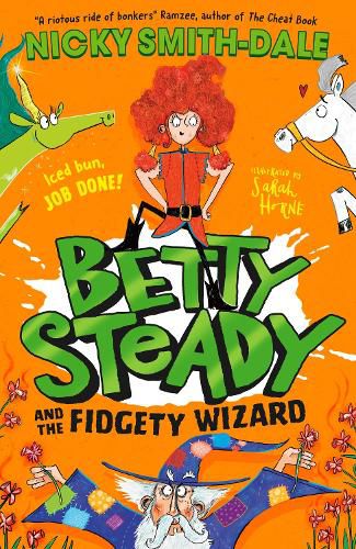 Cover image for Betty Steady and the Fidgety Wizard