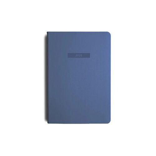 MiGoals - 2025 Classic Diary - Weekly - Spread- A5 - Soft Cover - Element Blue