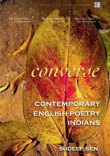 Cover image for Converse: Contemporary English Poetry by Indians