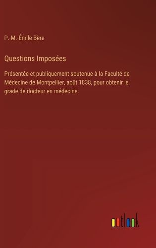 Cover image for Questions Imposees