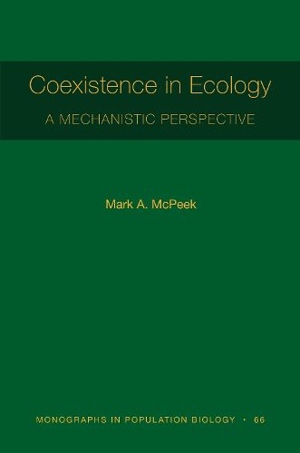 Cover image for Coexistence in Ecology: A Mechanistic Perspective