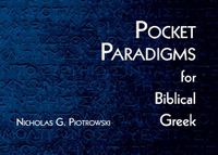 Cover image for Pocket Paradigms for Biblical Greek