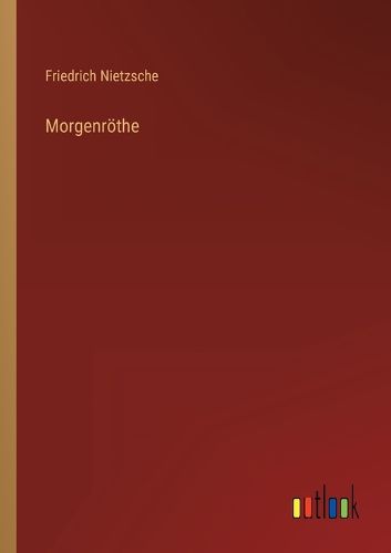 Cover image for Morgenroethe