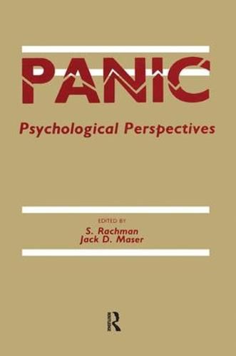 Cover image for Panic: Psychological Perspectives