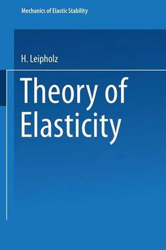 Cover image for Theory of elasticity