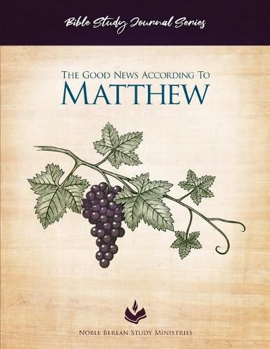Cover image for Bible Study Journal Series - Matthew