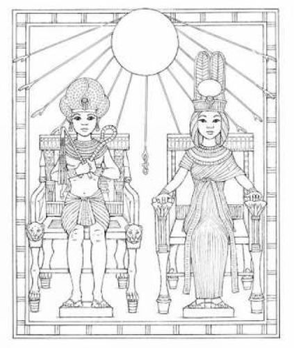 Cover image for King Tut Coloring Book