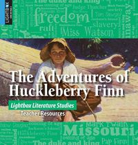 Cover image for The Adventures of Huckleberry Finn