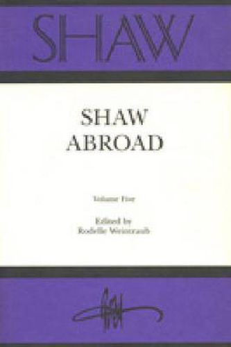 Cover image for Shaw: The Annual of Bernard Shaw Studies