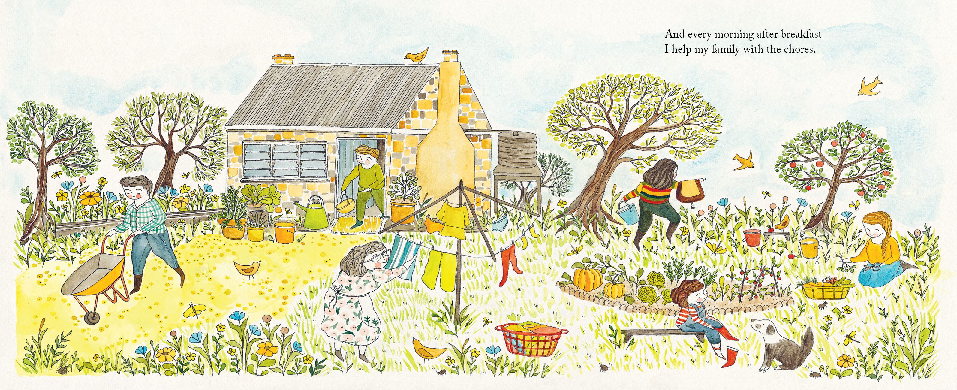 A Farm by the Sea