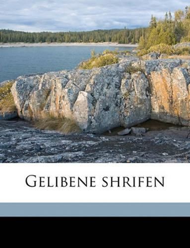 Cover image for Gelibene Shrifen