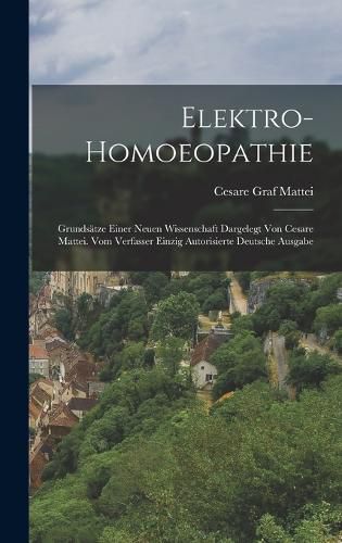 Cover image for Elektro-Homoeopathie