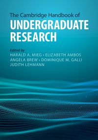 Cover image for The Cambridge Handbook of Undergraduate Research