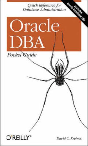 Cover image for Oracle DBA Pocket Guide