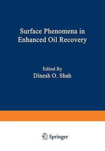 Cover image for Surface Phenomena in Enhanced Oil Recovery