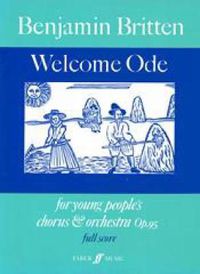 Cover image for Welcome Ode