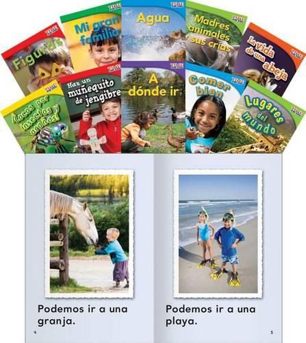 Cover image for Time for Kids Informational Text Grade 1 Readers Spanish Set 3 10-Book Set (Time for Kids Nonfiction Readers)