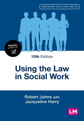Cover image for Using the Law in Social Work