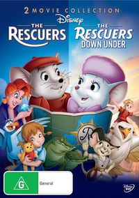 Cover image for Rescuers Rescuers Down Under 2dvd Pack