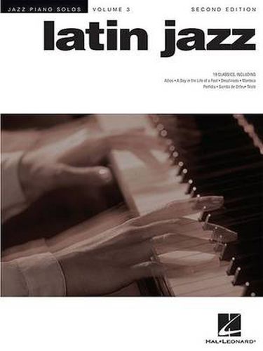 Cover image for Latin Jazz: Jazz Piano Solos Series Volume 3