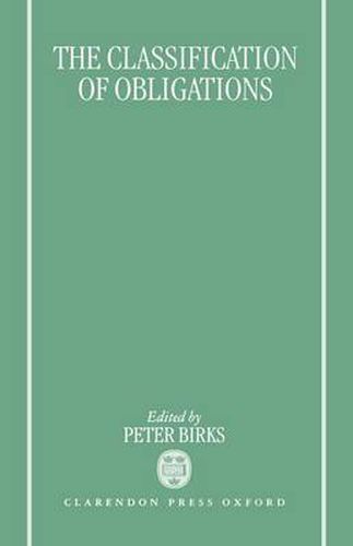 Cover image for The Classification of Obligations