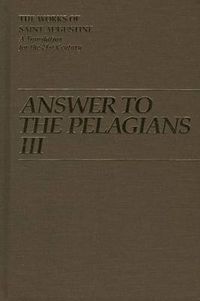 Cover image for Answer to the Pelagians