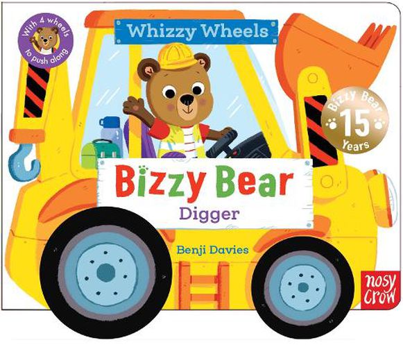 Cover image for Bizzy Bear Whizzy Wheels: Digger