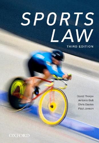 Cover image for Sports Law ebook