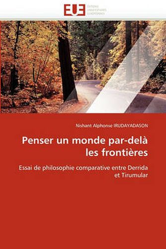 Cover image for Penser Un Monde Par-Del Les Fronti res