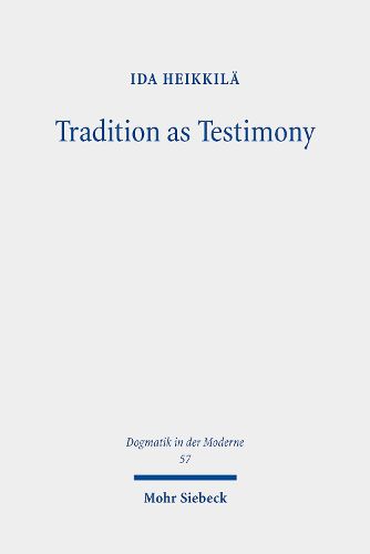 Cover image for Tradition as Testimony