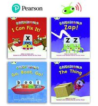 Cover image for Learn to Read at Home with Bug Club Phonics Alphablocks: Phase 3 - Reception term 2 (4 fiction books) Pack B