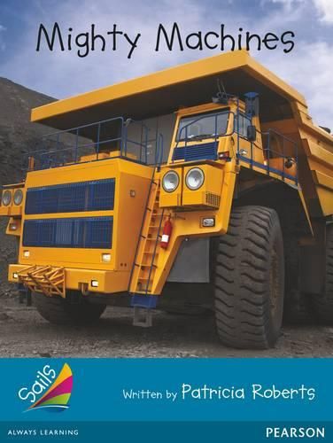 Cover image for Sails Fluency Turquoise: Mighty Machines