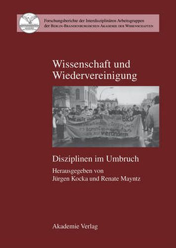 Cover image for Wissenschaft und Wiedervereinigung
