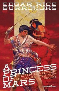 Cover image for A Princess of Mars: 100th Anniversary Black and White Illustrated Edition