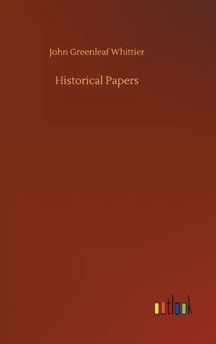 Cover image for Historical Papers