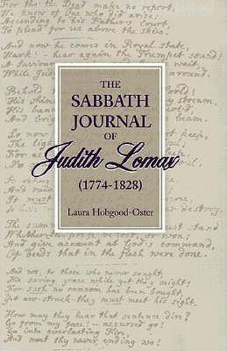 Cover image for The Sabbath Journal of Judith Lomax