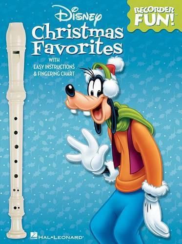 Cover image for Disney Christmas Favorites: Recorder Fun!