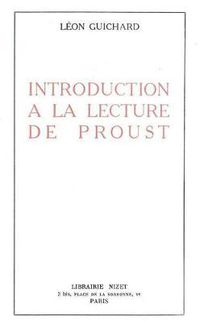 Cover image for Introduction a la Lecture de Proust