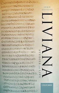 Cover image for Liviana: Studies on Livy