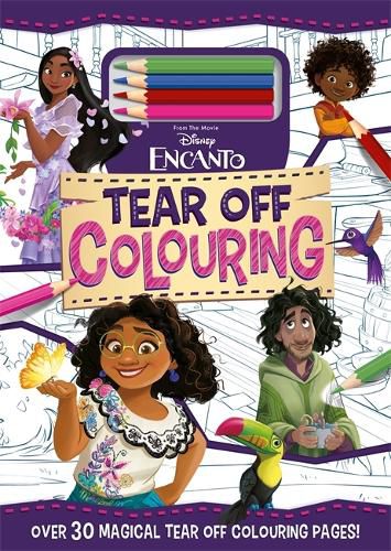 Cover image for Disney Encanto: Tear Off Colouring