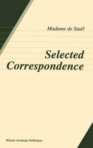 Selected Correspondence