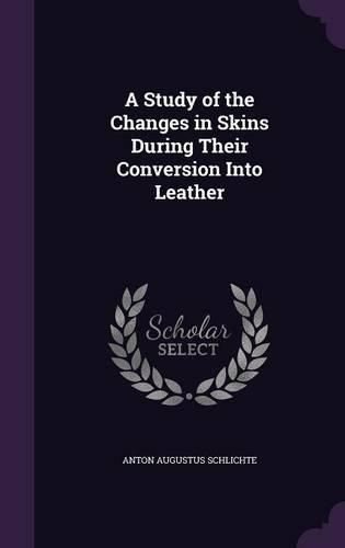 Cover image for A Study of the Changes in Skins During Their Conversion Into Leather