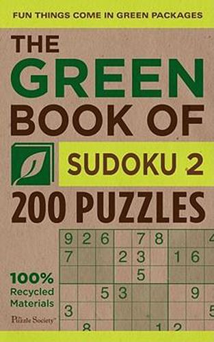 Cover image for The Green Book of Sudoku 2: 200 Puzzles