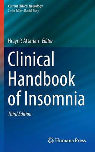 Cover image for Clinical Handbook of Insomnia