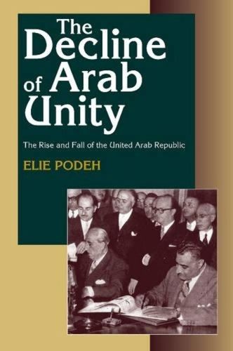 Cover image for Decline of Arab Unity: The Rise & Fall of the United Arab Republic