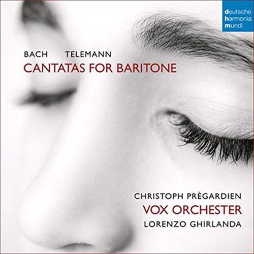 Cover image for Bach & Telemann: Cantatas for Baritone